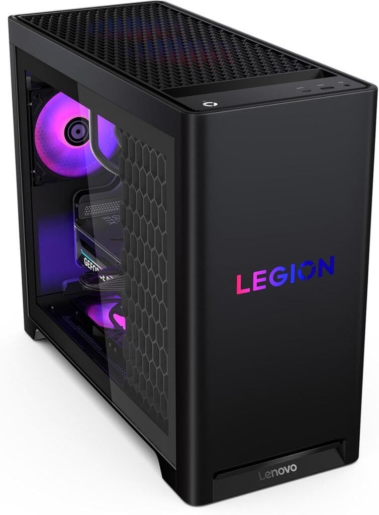 Lenovo Legion Tower 5i – AI-Powered Gaming PC – Intel® Core Ultra 7 265F Processor – NVIDIA® GeForce RTX™ 5070 Ti Graphics – 32 GB Memory – 1 TB Storage – 3 Months of PC GamePass