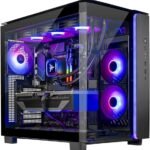 Skytech Gaming King 95 Desktop PC, Intel i7 14700F 2.1 GHz (5.3GHz), NVIDIA RTX 5070 Ti 16GB, 2TB Gen4 NVMe SSD, 32GB DDR5 RAM 6000 RGB, 850W Gold PSU, 360mm ARGB AIO, Wi-Fi, Win 11