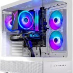 Skytech Gaming Azure 3 Gaming PC, Intel i5 14400F 2.5GHz, NVIDIA RTX 5060, 1TB NVMe SSD, 32GB DDR5 RAM 6000, 650W Gold PSU, Wi-Fi, Win 11, Desktop