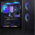Gaming Desktop PC – AMD R5 9600X GeForce RTX 5060 8GB, 32GB DDR5 6000 RAM,1TB NVMe SSD,240mm Water Cooling&7 ARGB Fans, Prebuilt Gaming Computer